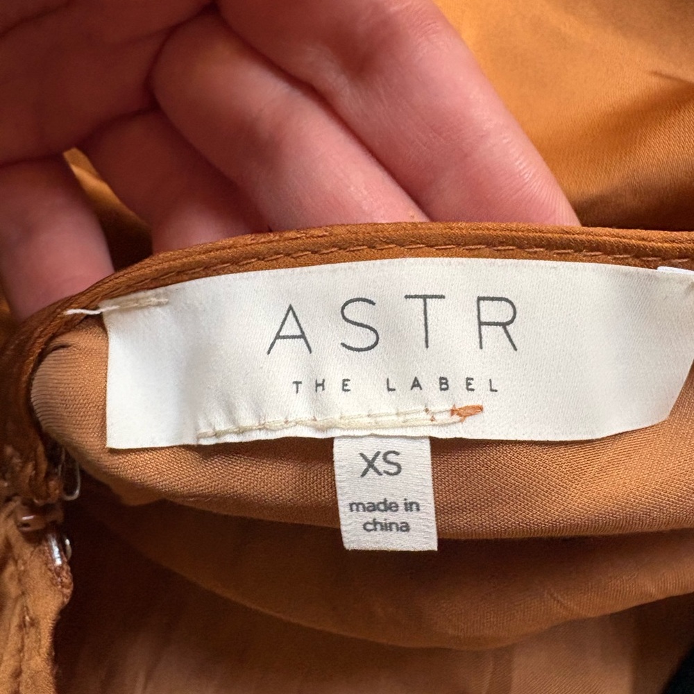 ASTR The Label Rust Midi Dress - Picture 6 of 6